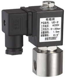 Stainless Steel Miniature Solenoid Valve Normally Open NO 24vdc NPT Thread