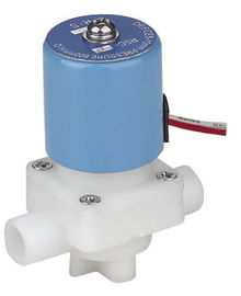 Mini auto válvula cortada do RO, válvula de solenoide plástica da água a ação direta